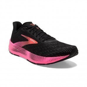 BROOKS Hyperion Tempo Femme Black/Pink/Hot Coral